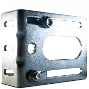 SEG - SOPORTE METALICO DE PARED "L" AB203 CON ACCESORIO ESTRELLA AB05 - SEG