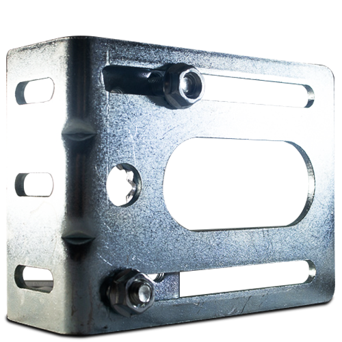 SEG - SOPORTE METALICO DE PARED "L" AB203 CON ACCESORIO ESTRELLA AB05 - SEG