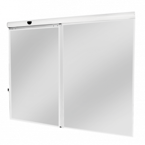 SEG - KIT PUERTA AUTOMATICA SLIDER BLDC 2,20M VIDRIO 01 HOJA- SEG