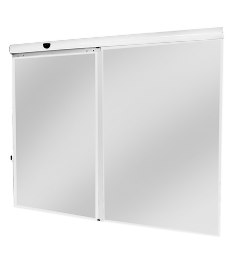 SEG - KIT PUERTA AUTOMATICA SLIDER BLDC 3.30M VIDRIO 02 HOJA- SEG