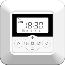 SEG - TRANSMISOR DE PARED DE 1 CANALES CON TIMER