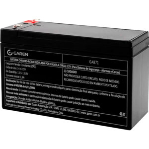 SEG - BATERIA 12V PARA SEGURIDAD ELECTRONICA GAREN
