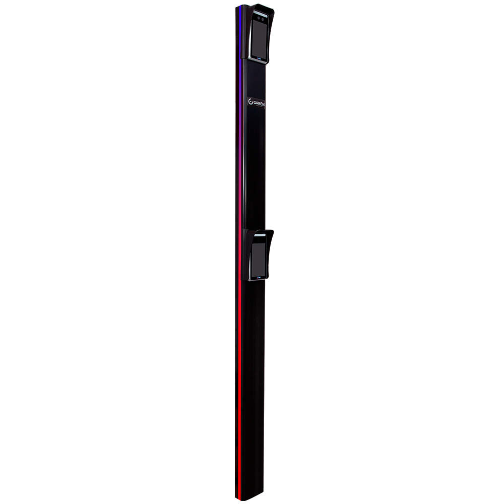 GAREN - TOTEM FIT DOBLE 2,30M - NEGRO - Imagen 3